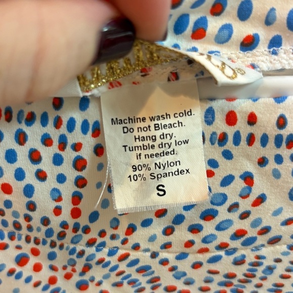 Mahi Gold Bimini Dress Coastal Poppy Size Small - Picture 5 of 7